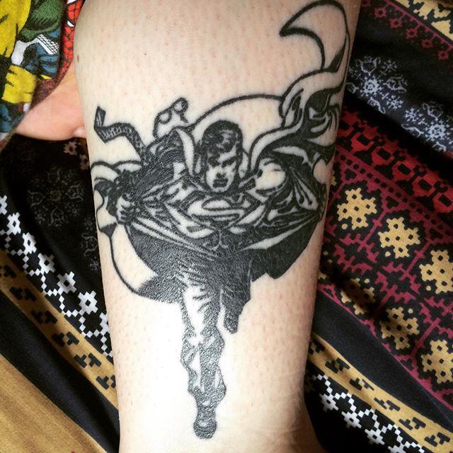 tatuaje superman 85
