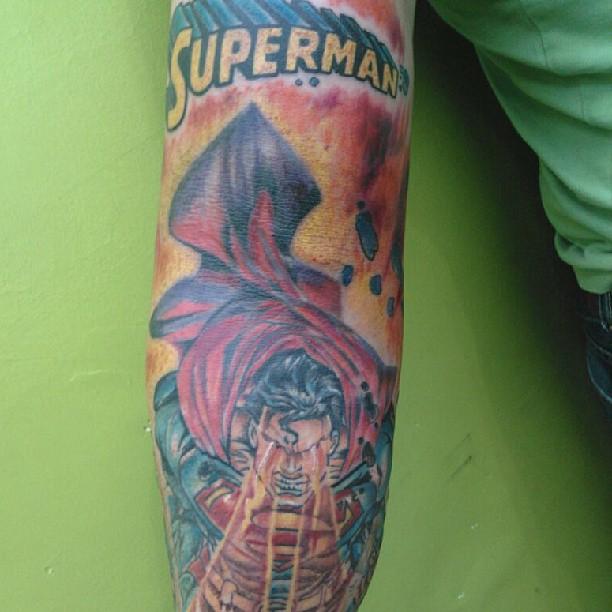 tatuaje superman 91