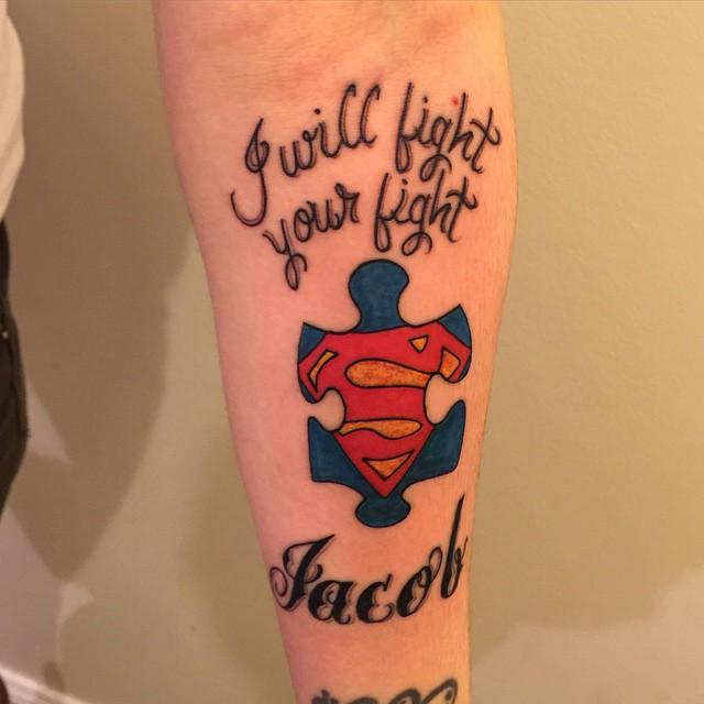 tatuaje superman 97