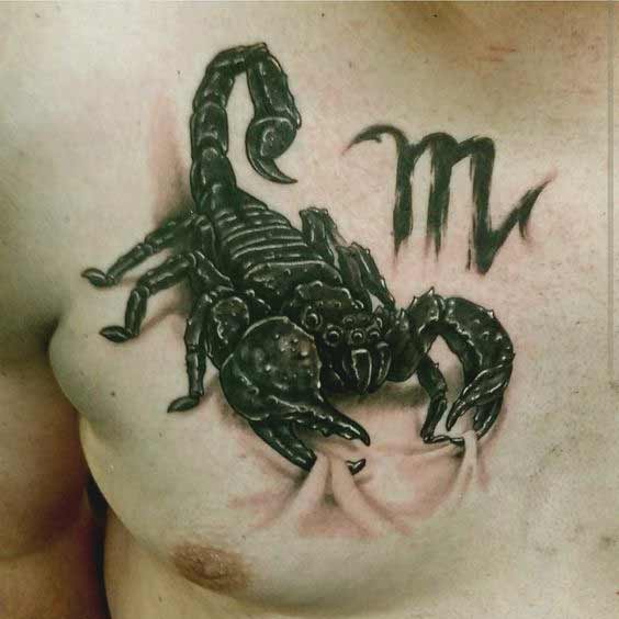 tatuaje signo escorpio 105