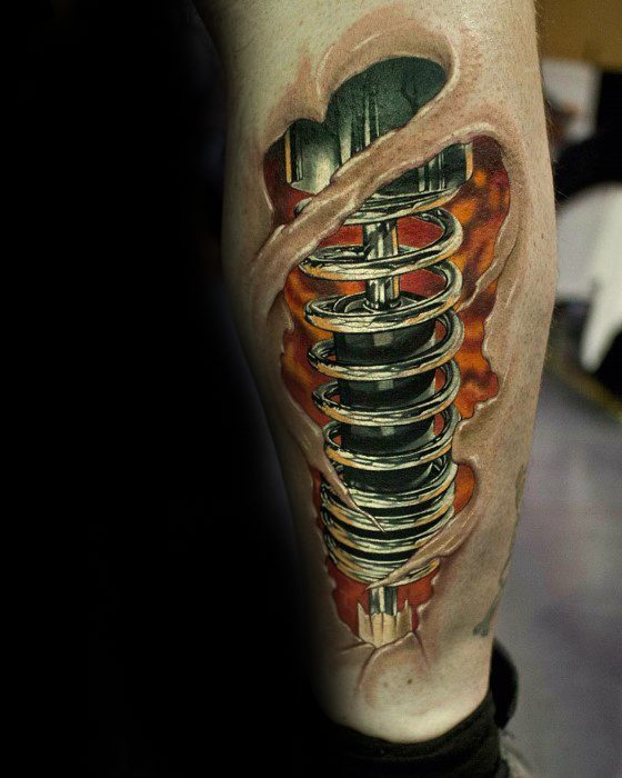 tatuaje amortiguador suspension 15
