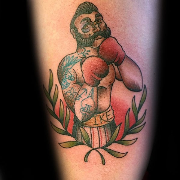 tatuaje boxeador 33