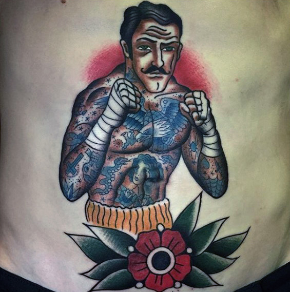 tatuaje boxeador 79