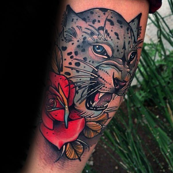 tatuaje leopardo nieves 19