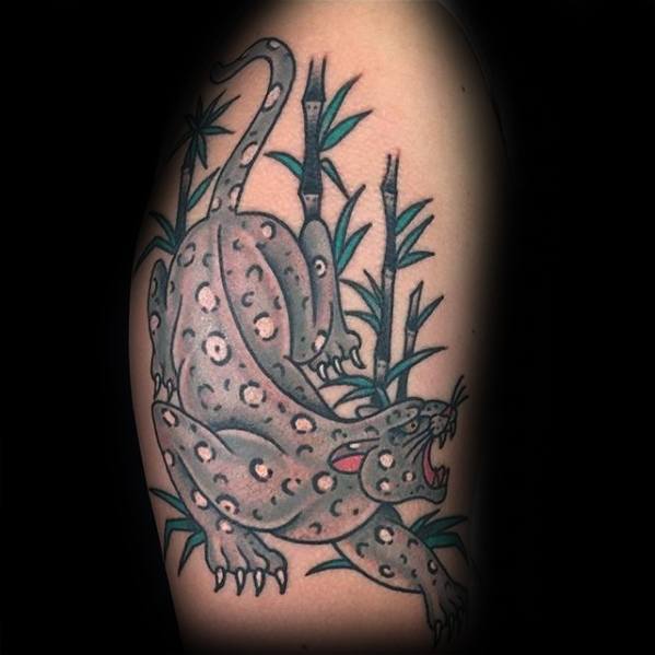 tatuaje leopardo nieves 21