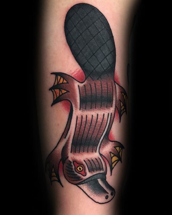 tatuaje ornitorrinco 53
