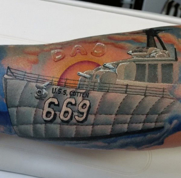 tatuaje papa padre 55