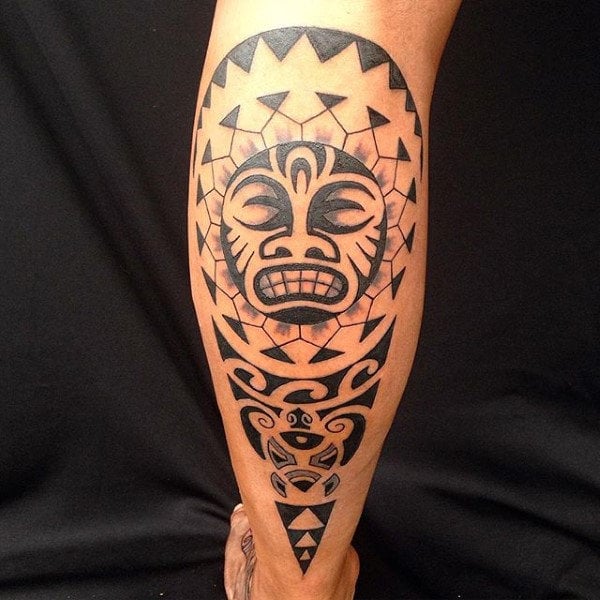 tatuaje sol tribal 09