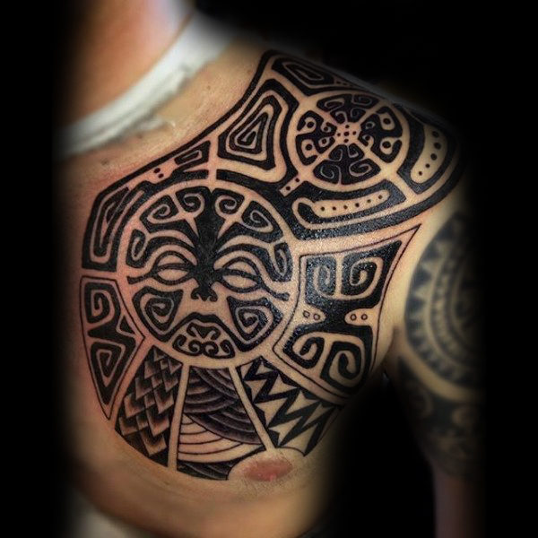 tatuaje sol tribal 33
