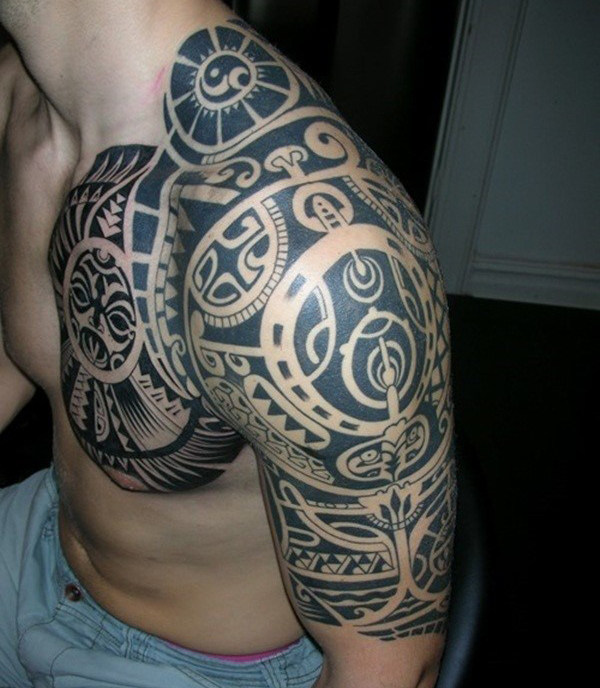 tatuaje sol tribal 41