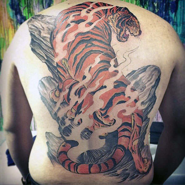 tatuaje tigre japones 09