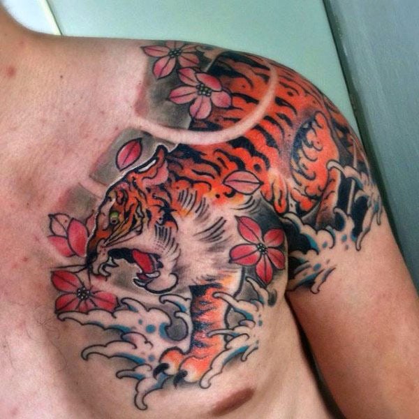 tatuaje tigre japones 101