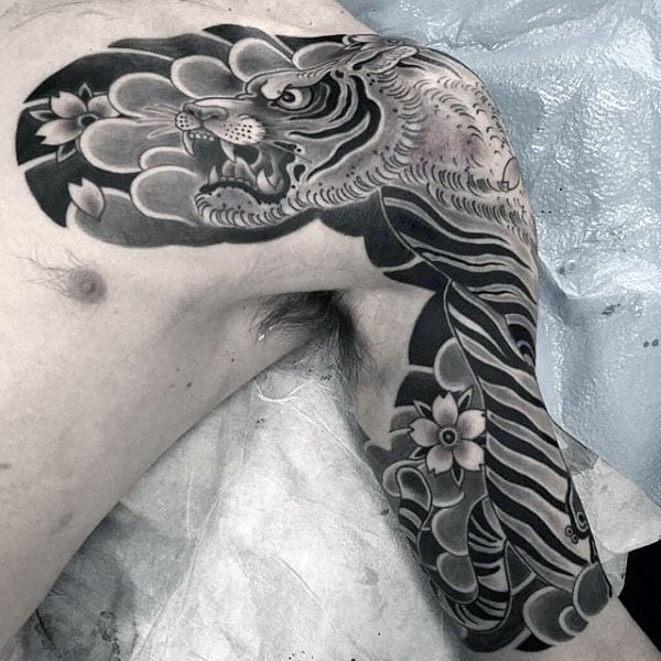 tatuaje tigre japones 103