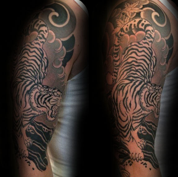 tatuaje tigre japones 113