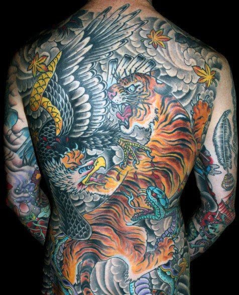 tatuaje tigre japones 19