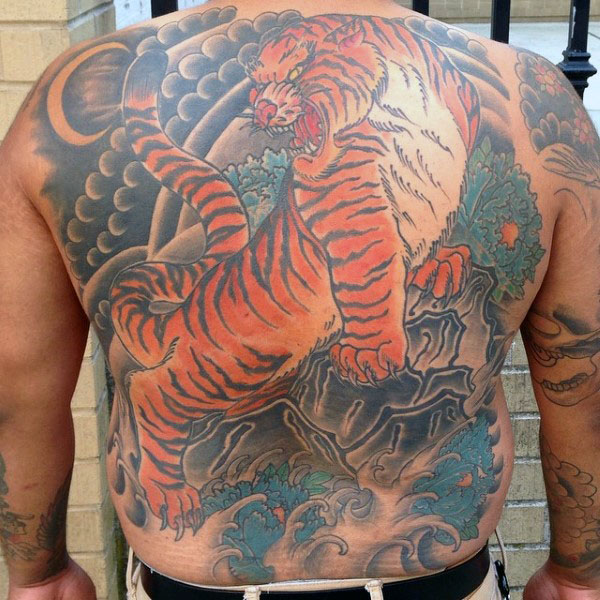 tatuaje tigre japones 27