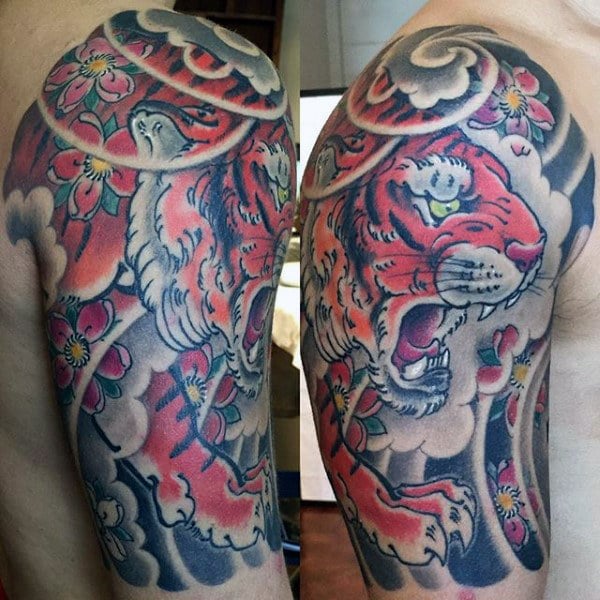 tatuaje tigre japones 39