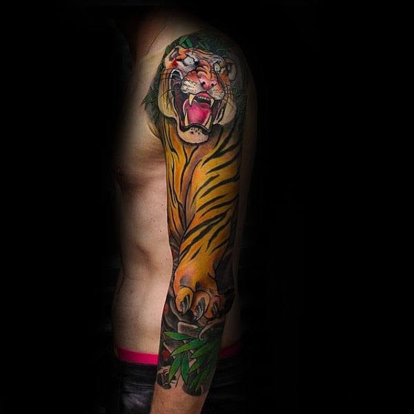 tatuaje tigre japones 53