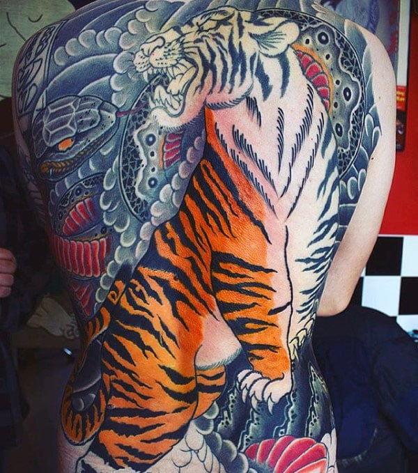 tatuaje tigre japones 83