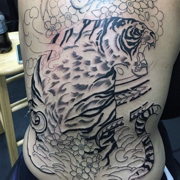 tatuaje tigre japones 91