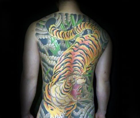 tatuaje tigre japones 93
