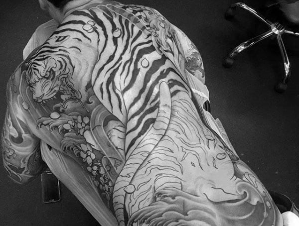 tatuaje tigre japones 97