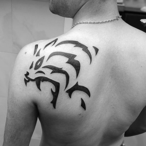 tatuaje tigre tribal 05