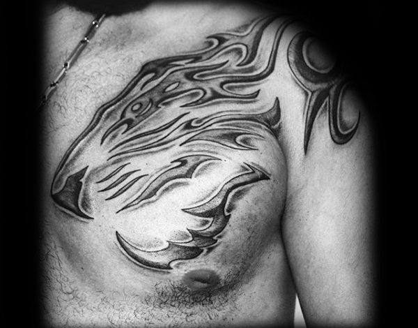 tatuaje tigre tribal 23