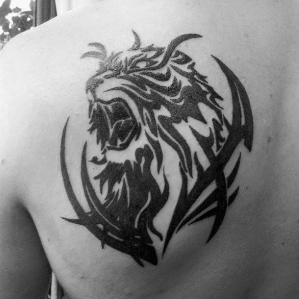 tatuaje tigre tribal 53
