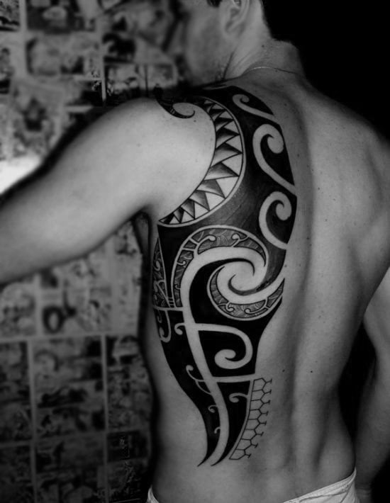 tatuaje tribal espalda 57
